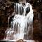 the waterfall