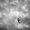 flying overhead